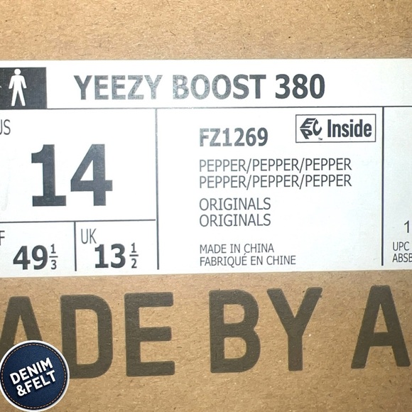 Adidas Men’s YEEZY BOOST‎ 380 \'PEPPER NON-REFLECTIVE\' | EXCELLENT CONDITION!? main image 8
